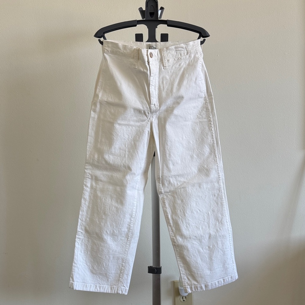 J Crew Slim Wide Leg Cord Pants